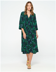 ONESEASON VILLANDRY NAVY MIA DRESS