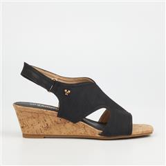 BUTTERFLY FEET BLACK DESI2 SANDAL 