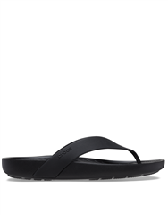 CROCS BLACK SPLASH FLIP FLOP 