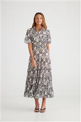 BRAVE & TRUE FLORAL LIDO DRESS