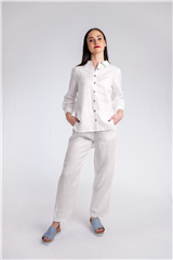 JOLIE WHITE KAY SHIRT 