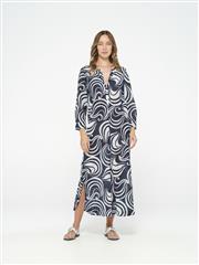 ONESEASON NAVY WHITE BAROS CRUISE DRESS