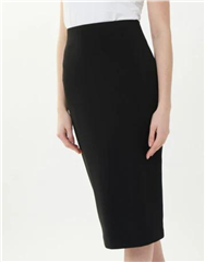 JOSEPH RIBKOFF BLACK HIGH WAISTED PENCIL SKIRT