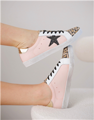 JULZ PINK ANIMAL CALEB SNEAKER 