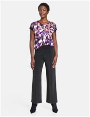 GERRY WEBER BLACK PULL-ON TROUSERS 