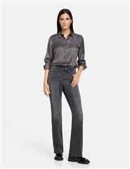 GERRY WEBER GREY DENIM TROUSERS 