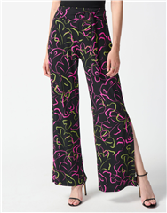 JOSEPH RIBKOFF MULTI FLORAL PANTS