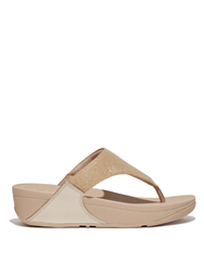 FIT FLOP LATTE LULU SHIMMERLUX SANDAL