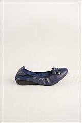 JOLIE NAVY BOW TIE PUMPS