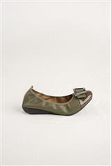 JOLIE GREEN PUMP WITH BUCKLE 