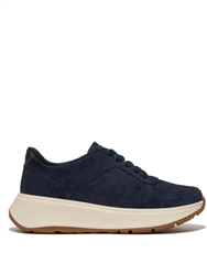 FIT FLOP MIDNIGHT NAVY F-MODE FLATFORM SUEDE SNEAKER