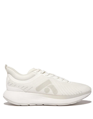 FIT FLOP WHITE MESH RUNNING SNEAKER