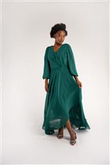 ROSELLA GREEN ELEGANT DRESS