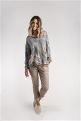 MADE IN ITALY GREY PROTEA TOP