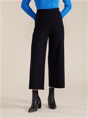 SIROCCO BLACK PONTE WIDE PANTS 