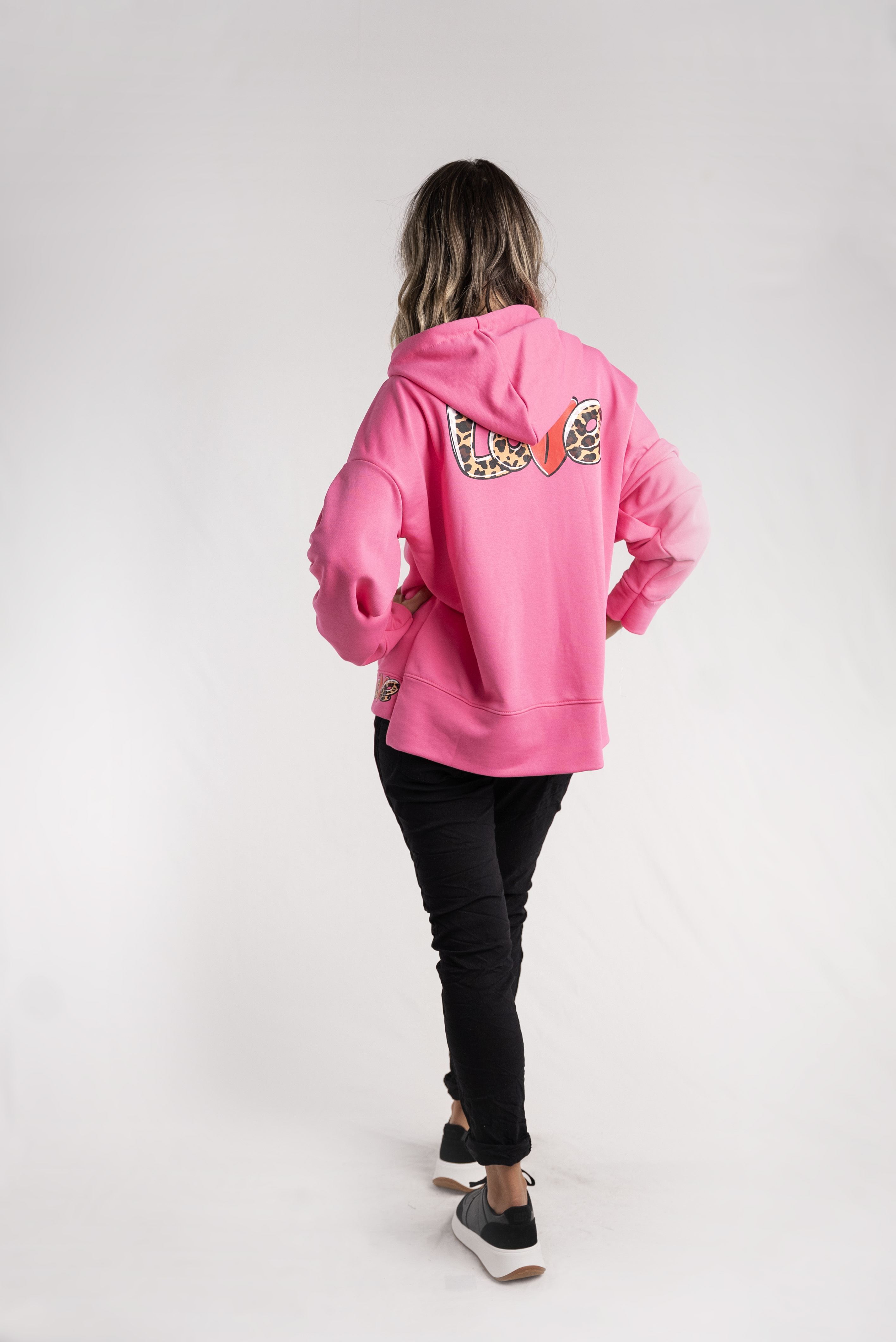 Pink tracksuit top on sale