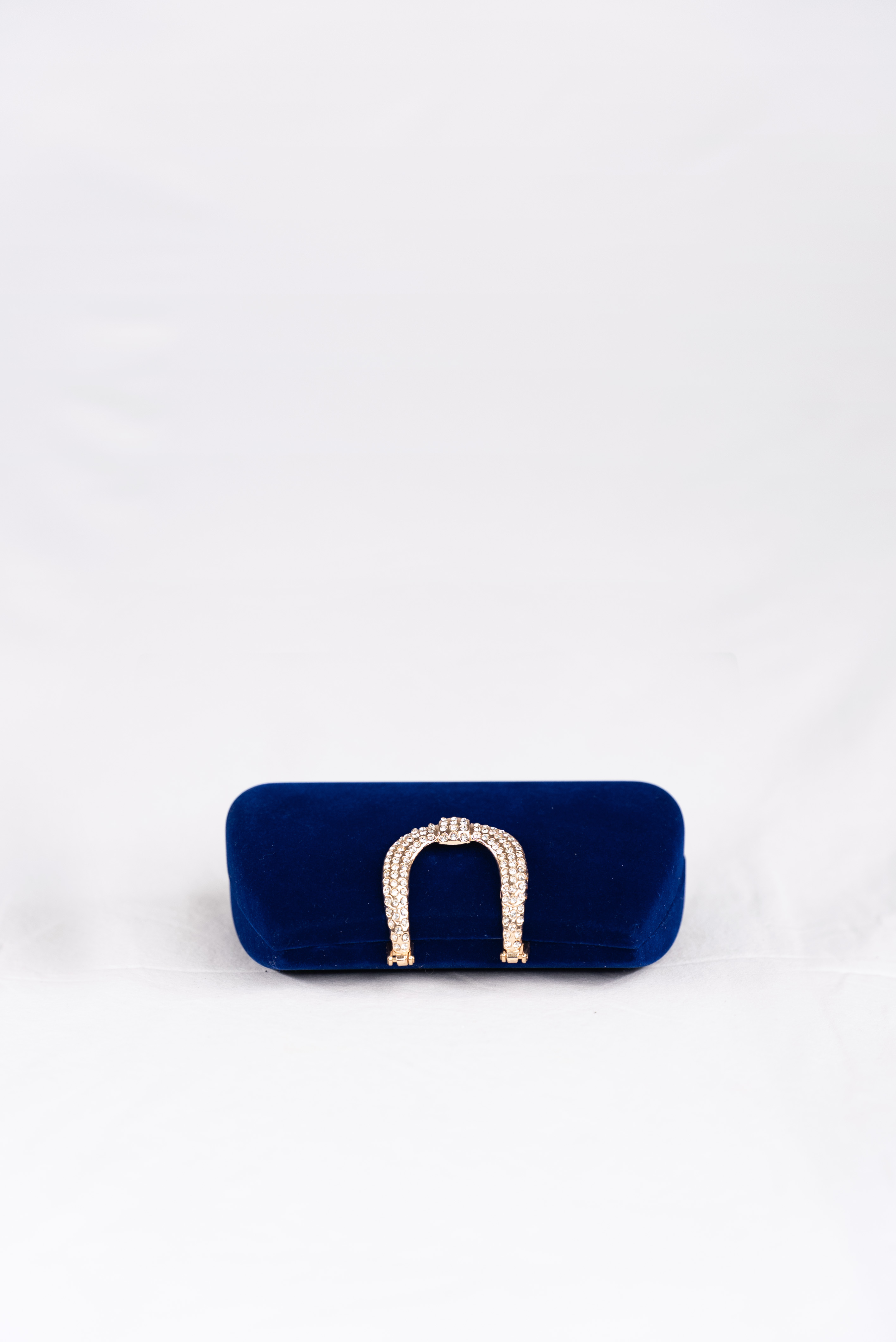 Small navy evening bag cheap