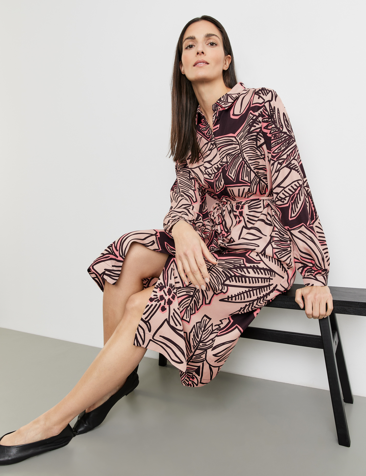 GERRY WEBER MULTI COLOUR PATTERNED DRESS Rosella Style inspired by elegance