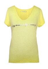 MADE IN ITALY YELLOW TEE