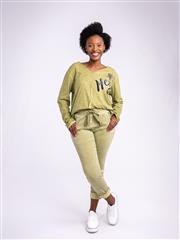 MADE IN ITALY GREEN PANTS 