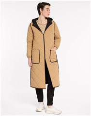 SIROCCO BLACK TAN REVERSABLE PUFFA 