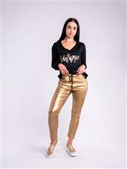 MADE IN ITALY GOLD PANTS 