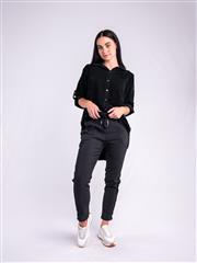 MADE IN ITALY BLACK PANTS 