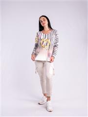 MADE IN ITALY MULTI GOLD HEART TOP 
