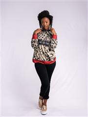 MADE IN ITALY ARMY RED HOODIE 
