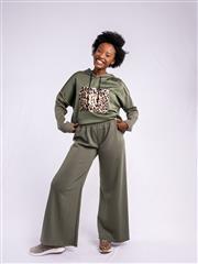 MADE IN ITALY OLIVE PANTS 