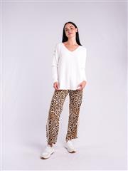 MADE IN ITALY WHITE KNIT TOP 