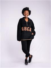 MADE IN ITALY BLACK ROCK COAT 