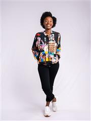 MADE IN ITALY MULTI PRINTS JACKET 