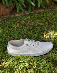 JOLIE WHITE LEATHER SNEAKERS 
