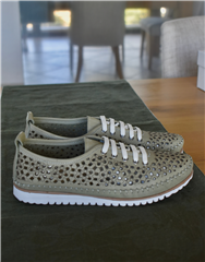 JOLIE SAGE MULTI SNEAKER WITH THE HOLES 