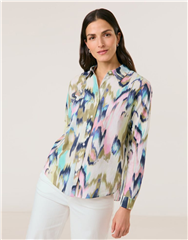 GERRY WEBER SAND MULTI BLOUSE 