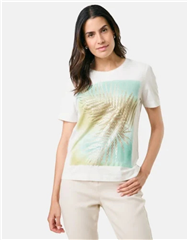 GERRY WEBER OFF WHITE INGO T-SHIRT 
