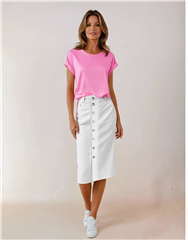 GERRY WEBER WHITE BUTTON SKIRT 