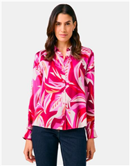 GERRY WEBER PINK RED BLOUSE 