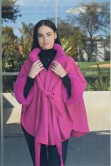 JOLIE PINK PONCHO 