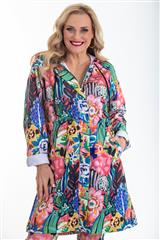 CALYPSO MULTI COLOUR RAIN JACKET 