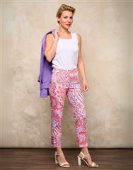 ROBELL MULTI COLOUR LENA TROUSER