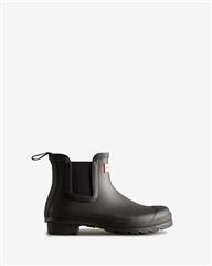 HUNTER BLACK ORIGINAL CHELSEA BOOTS