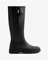 HUNTER BOOTS BLACK DOWNPOUR ADJUSTABLE TALL BOOTS