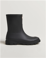 HUNTER BOOTS BLACK DOWNPOUR SHORT BOOTS