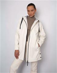 BATELA WHITE CABRA JACKET