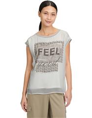 BETTY BARCLAY CREAM BEIGE FEEL SHIRT 