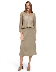 BETTY BARCLAY SOFT OLIVE KNIT PULLOVER 