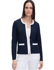 BETTY B SHIRT JACKET - DRKBLU/CRM