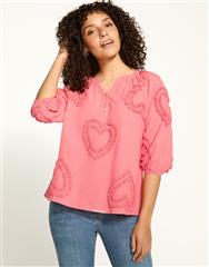 FDJ CORAL BLOUSE